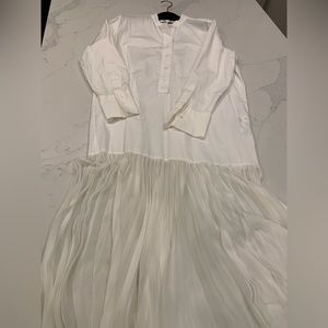 Zara white dress